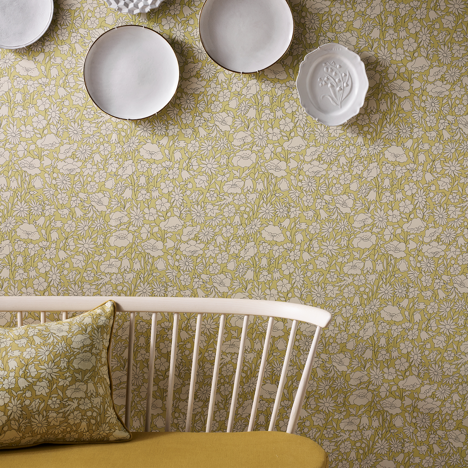 Liberty Interiors Wallpaper - Lapis Collection Lifestyle Images