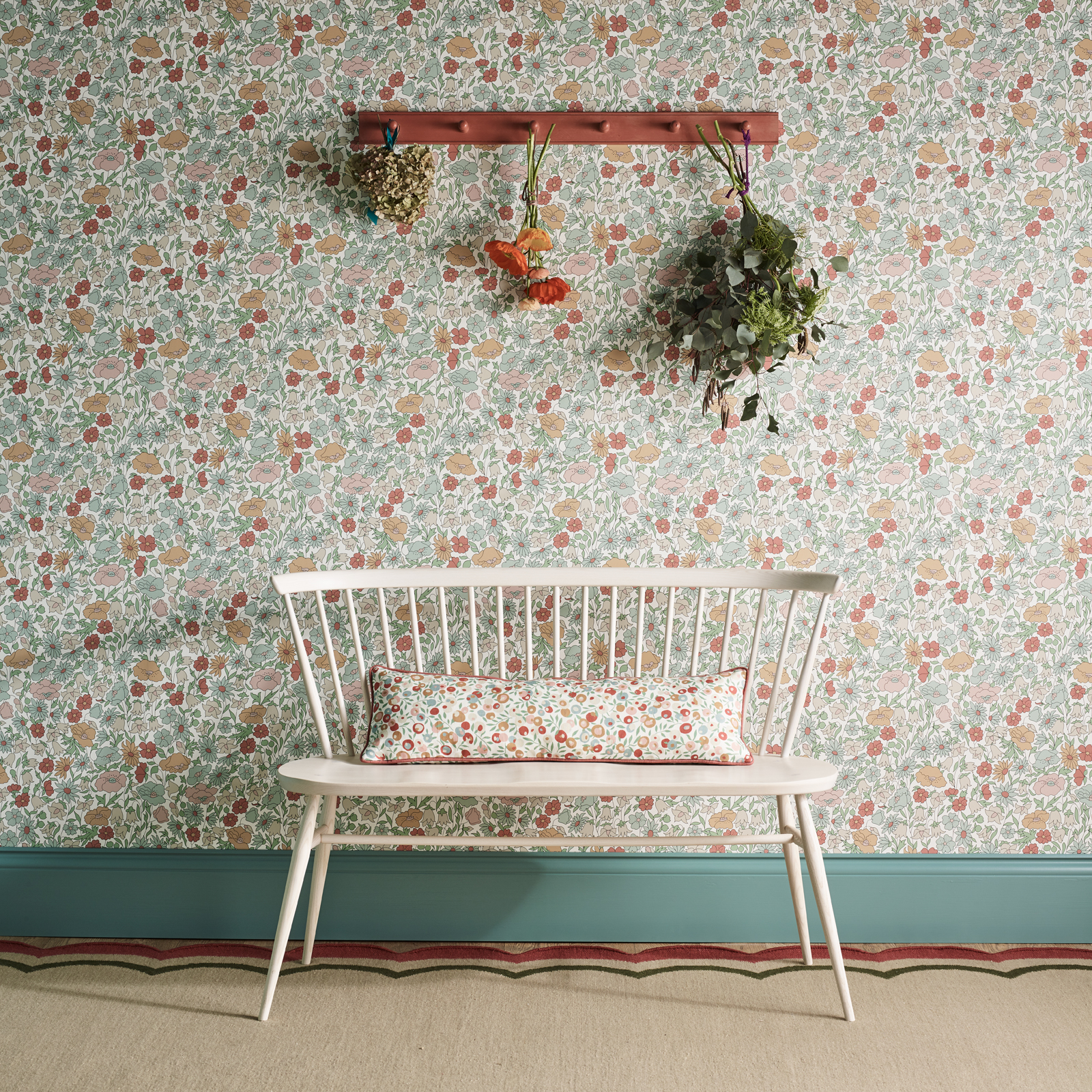 Liberty Interiors Wallpaper - Lichen Collection Lifestyle Images