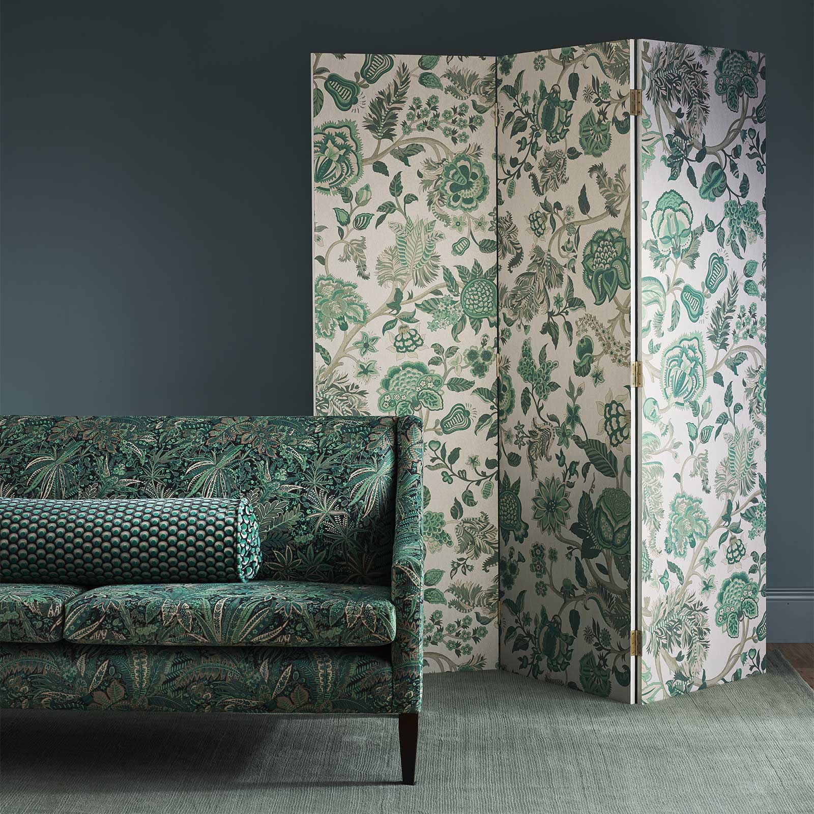 Liberty Interiors Wallpaper - Tree of Life Jade Collection Lifestyle Images