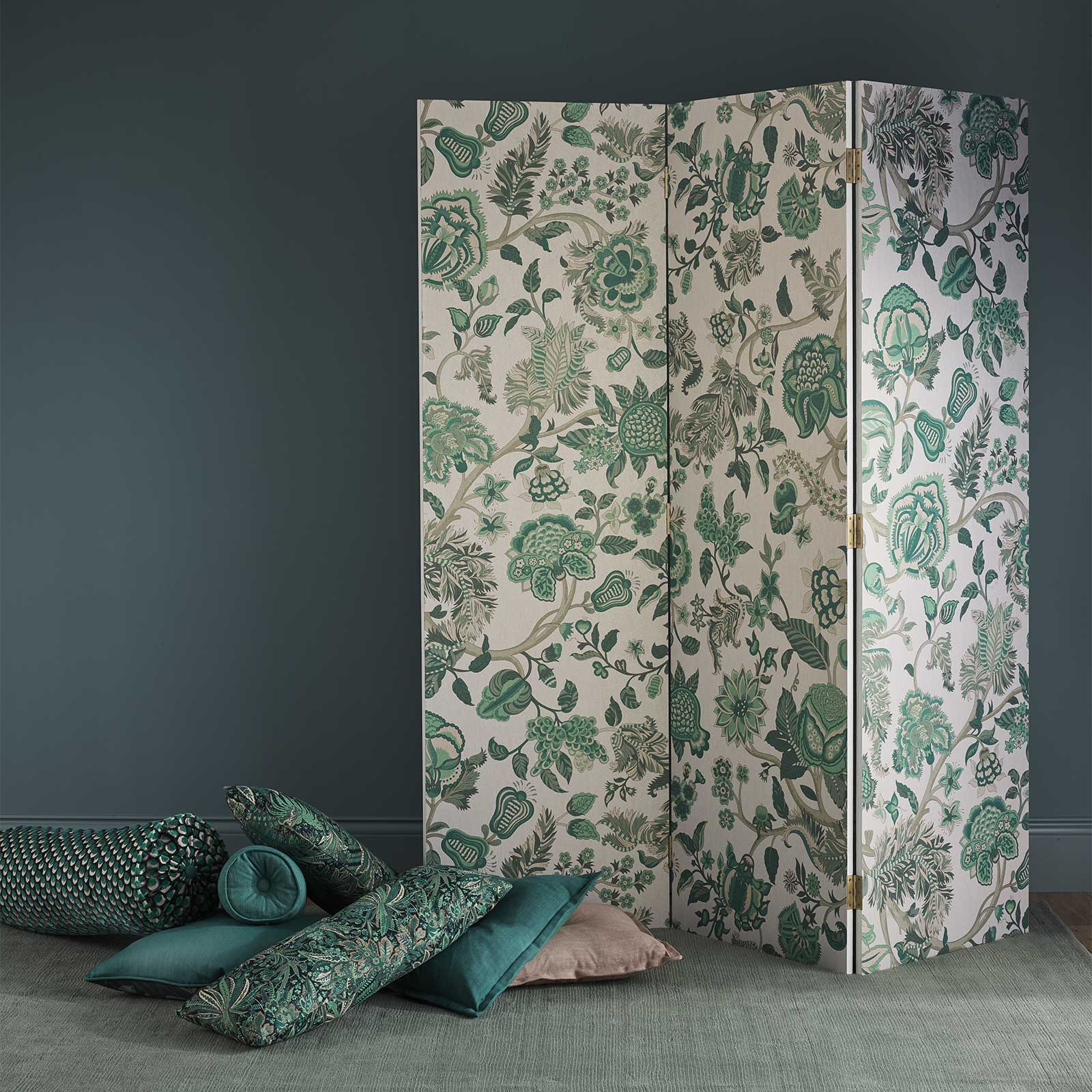 Liberty Interiors Wallpaper - Tree of Life Jade Collection Lifestyle Images