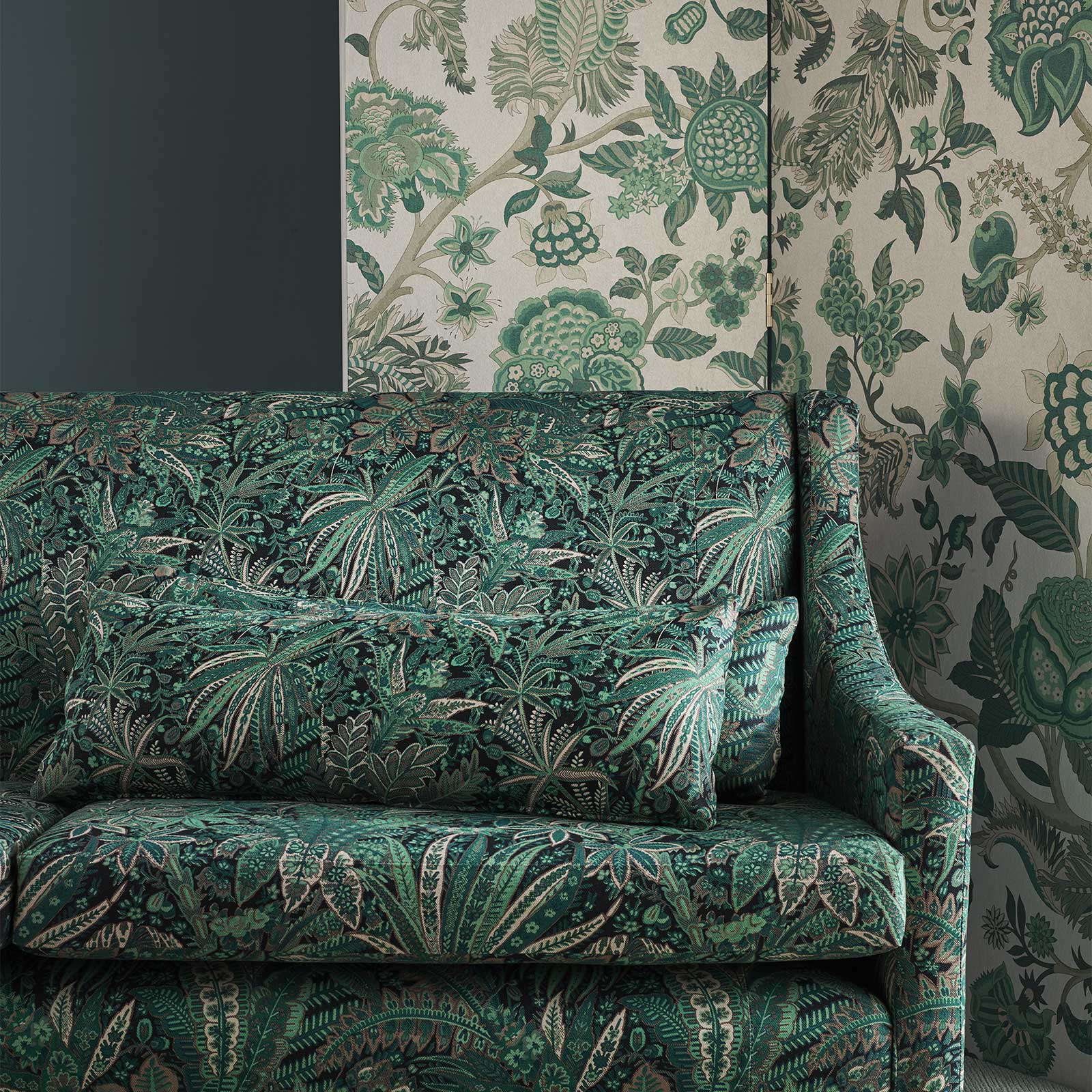 Liberty Interiors Fabrics - Tree of Life Jade Lifestyle Images