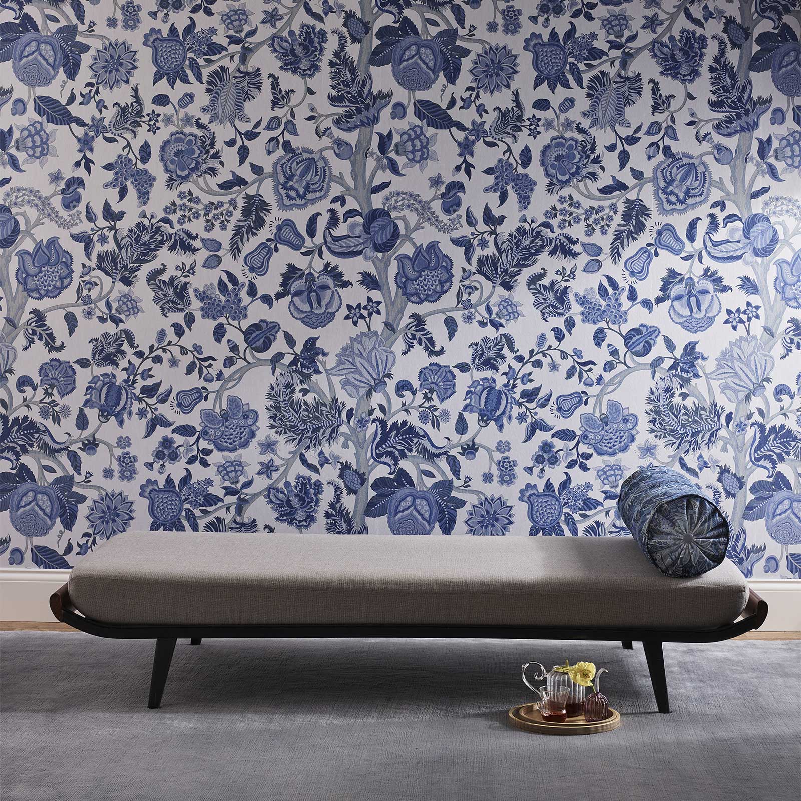 Liberty Interiors Wallpaper - Tree of Life Lapis Lifestyle Images