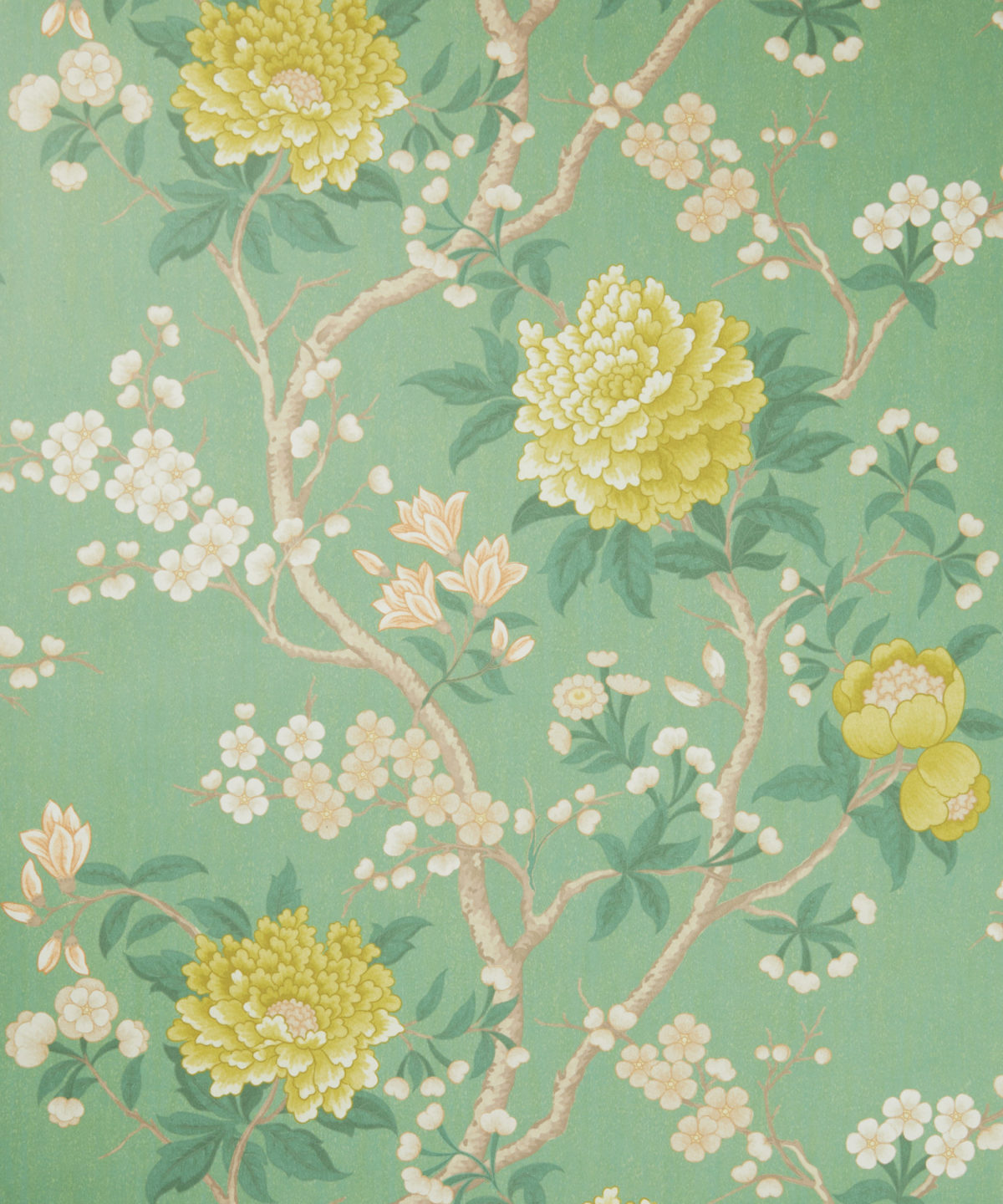 Porcelain Trail Wallpaper in Jade - Image 5