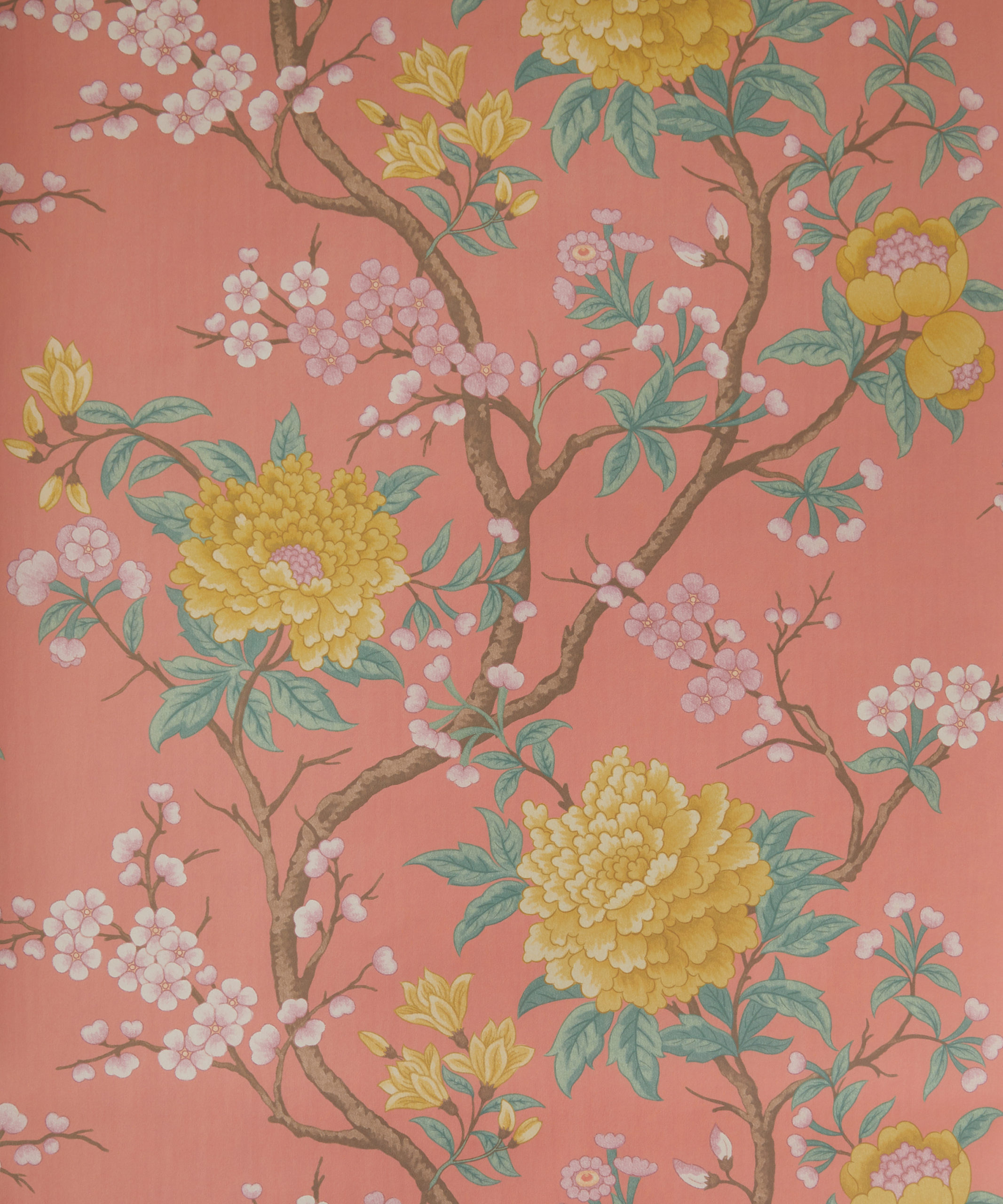 Porcelain Trail Wallpaper in Lacquer - Image 4
